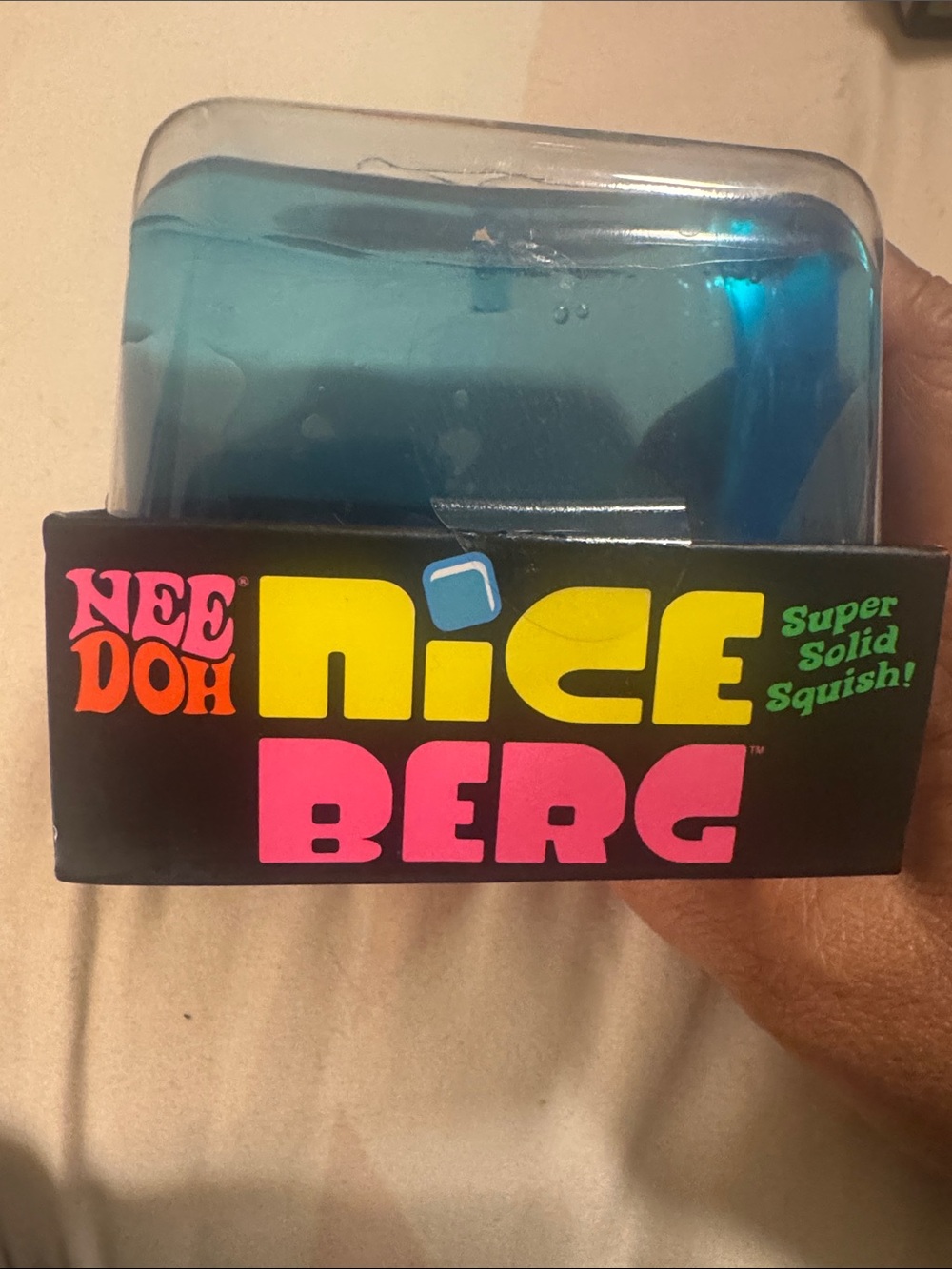 NeeDoh Nice Berg Super Squish Toy - Blue